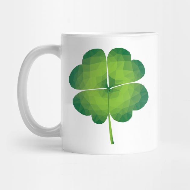 Four-Leaf Clover Low Poly by MHich